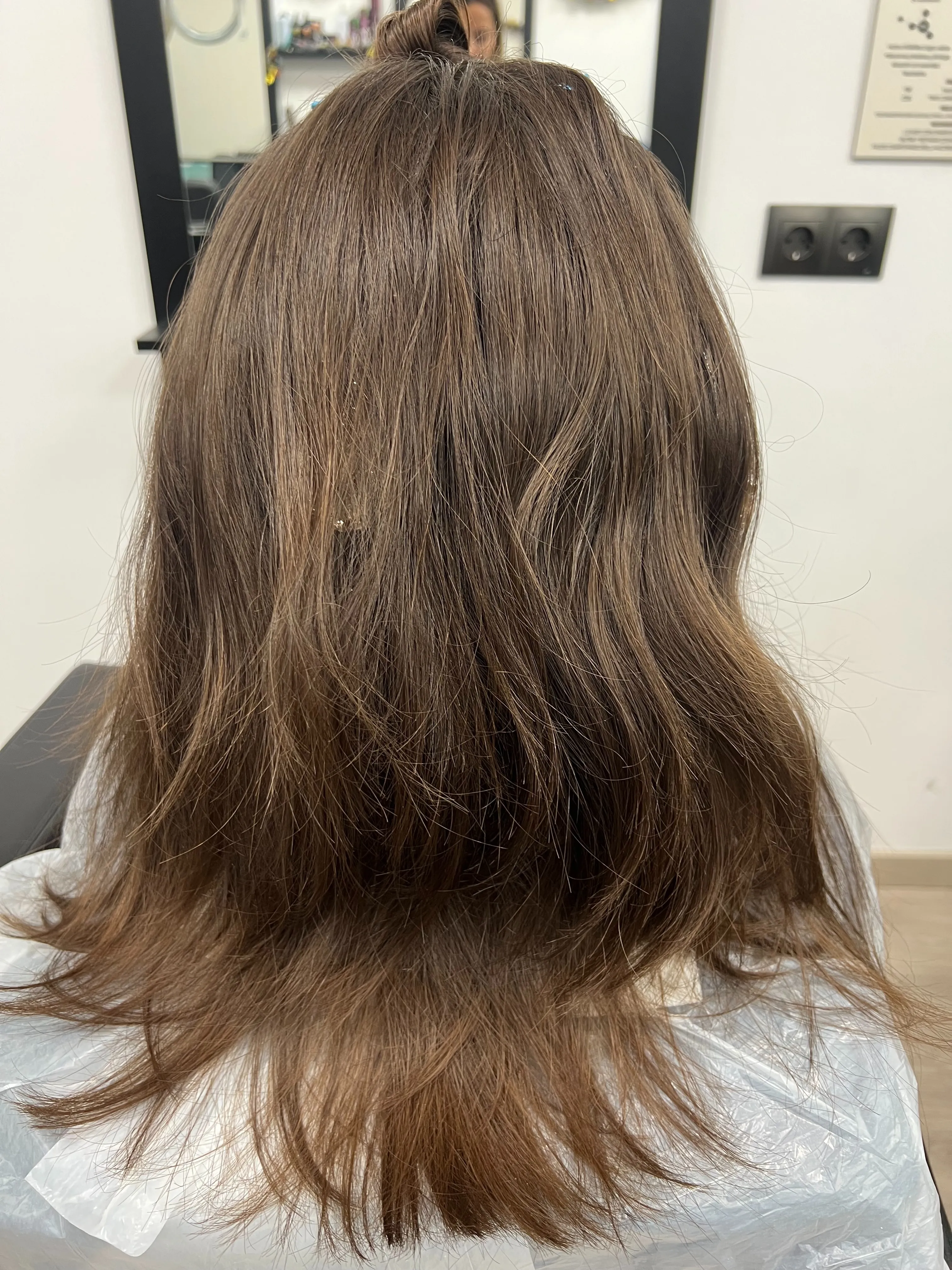 Before hair recovery treatment